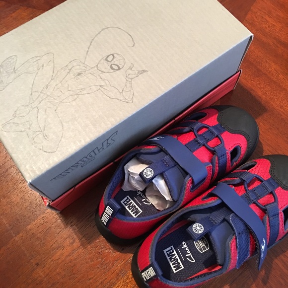 clarks spiderman shoes